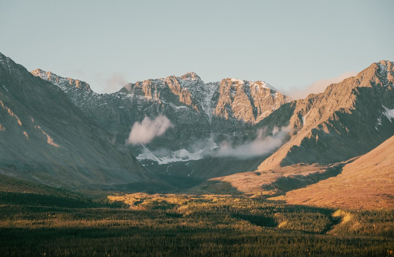 Yukon mountain view